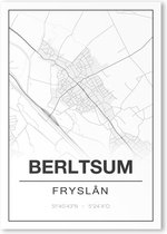Poster/plattegrond BERLTSUM - 30x40cm