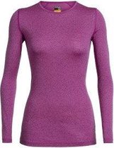 Icebreaker - Oasis Longsleeve - crewe sky 200  - Dames - amore - maat L