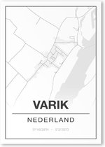 Poster/plattegrond VARIK - A4