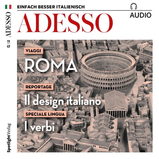 Italienisch lernen Audio - Archäologisches Rom - cover