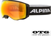 Alpina Naator  Q-Lite OTG Skibril - Zwart | Categorie 2