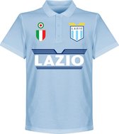 Lazio Roma Team Polo Shirt - Lichtblauw - S