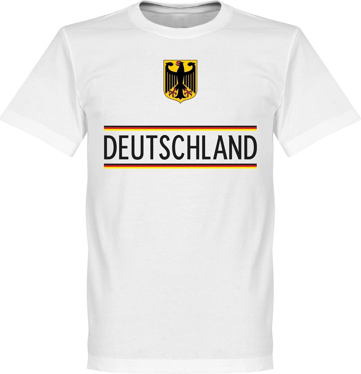 Duitsland Team T-Shirt 2020-2021 - Wit - XS