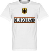 Duitsland Team T-Shirt 2020-2021 - Wit - XS