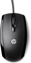 HP Mouse X500 - Bekabelde muis - Zwart