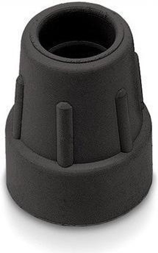Foto: Classic canes wandelstok dop type t 19 mm rubber driepoot wandelstokdop wandelstokdoppen dop rubberdop voor wandelstok