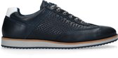 Manfield - Heren - Donkerblauwe sneakers - Maat 44