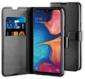 BeHello Samsung Galaxy A20E Gel Wallet Case Zwart