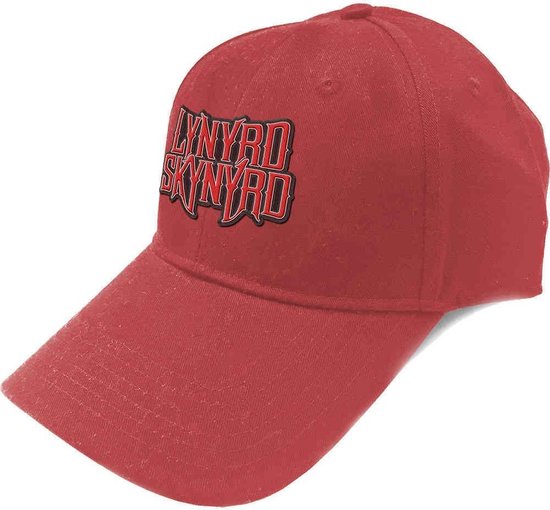 Lynyrd Skynyrd - Logo Baseball pet - Rood