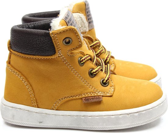 Develab 41855 veter boots - lichtbruin, ,23 | bol.com
