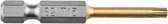 Bit Torx T15, 50mm S2 TIN, 1 op een blister