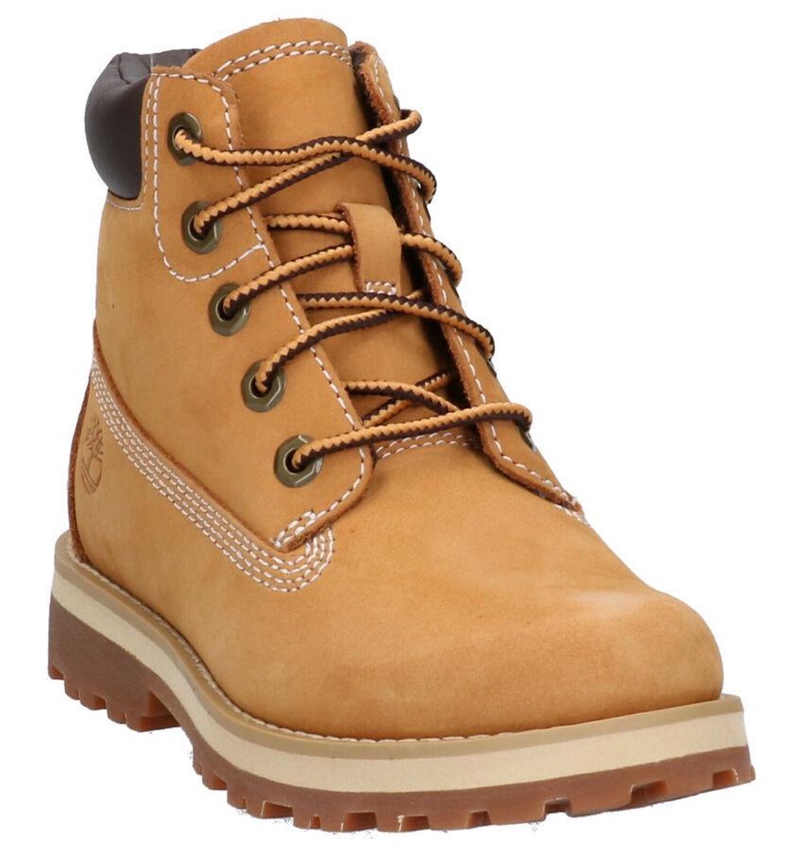 Timberland Courma Kid 6 Inch veterboots geel - Maat 34 | bol.com
