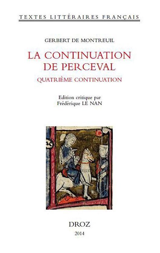 Textes littéraires français - La Continuation de Perceval - cover