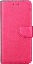 Hoesje voor Samsung Galaxy J3 2017 - Book Case -  geschikt voor 3 pasjes - Pink