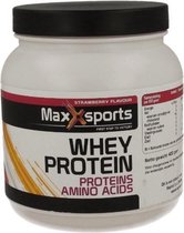 maxxsports Whey proteine aardbei