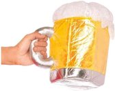 "Bierglas tas - Verkleedattribuut - One size" - Geel