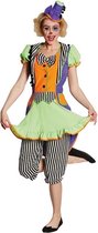 Rubie's Verkleedkostuum Clown Dames Multicolor Maat 46