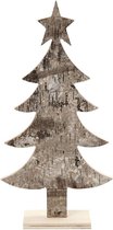 Kerstboom, h: 26 cm, b: 13 cm, 1 stuk, triplex