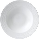 WEDGWOOD - Jasper Conran White - Pastabord met rand 26cm Strata