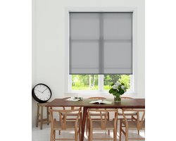 Decosol Rolgordijn Lichtdoorlatend - Antraciet (5777) - 150 x 250 cm