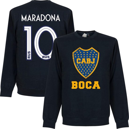Pull Boca Juniors CABJ Maradona - Marine - XXL | bol