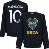 Boca Juniors CABJ Maradona Sweater - Navy - M