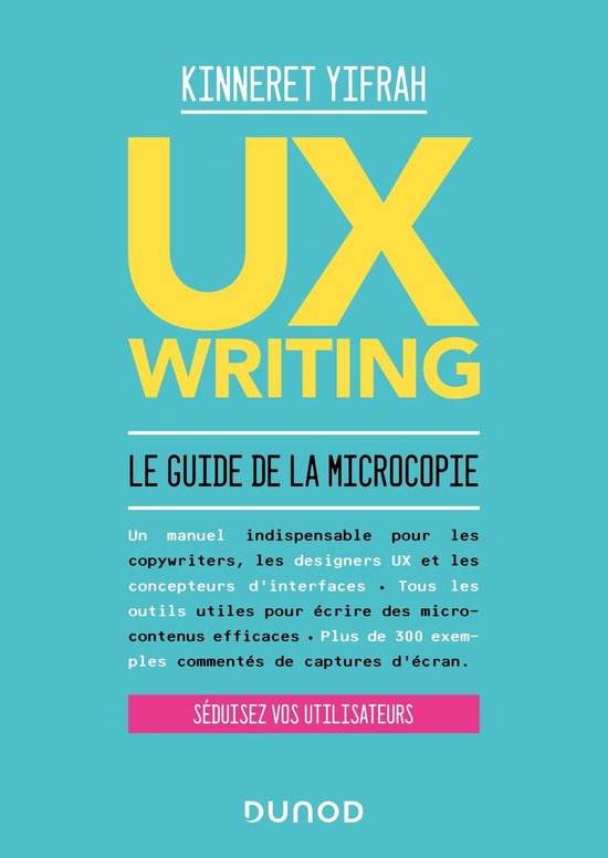UX writing - cover
