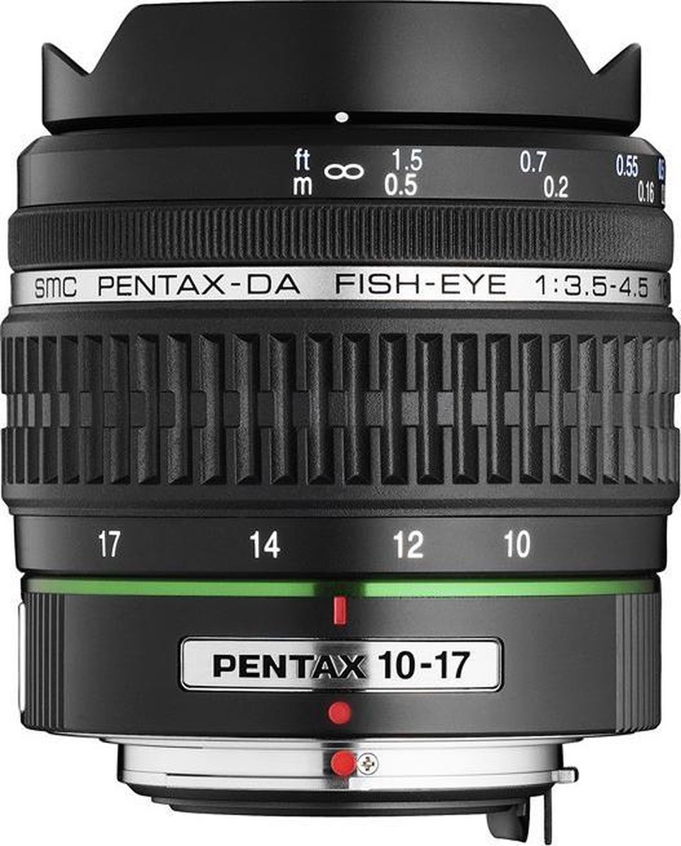 Pentax DA 10 - 17 mm. F/3.5-F/4.5 ED (IF) Fisheye Zoom