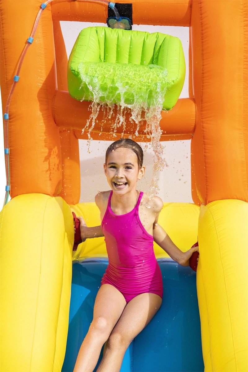 Bestway H2OGO! Waterpark mount splashmore - speelzwembad - klimwand - Glijbaan — afbeelding 17