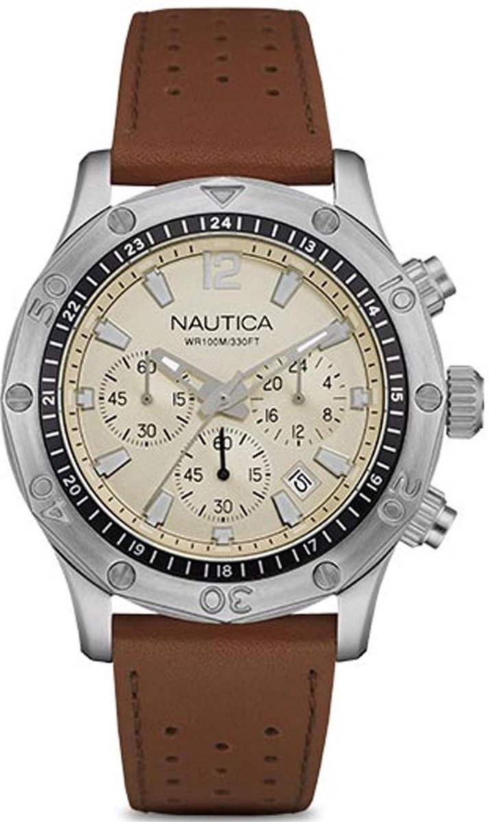 Horloge Heren Nautica NAD16545G (ø 44 mm)