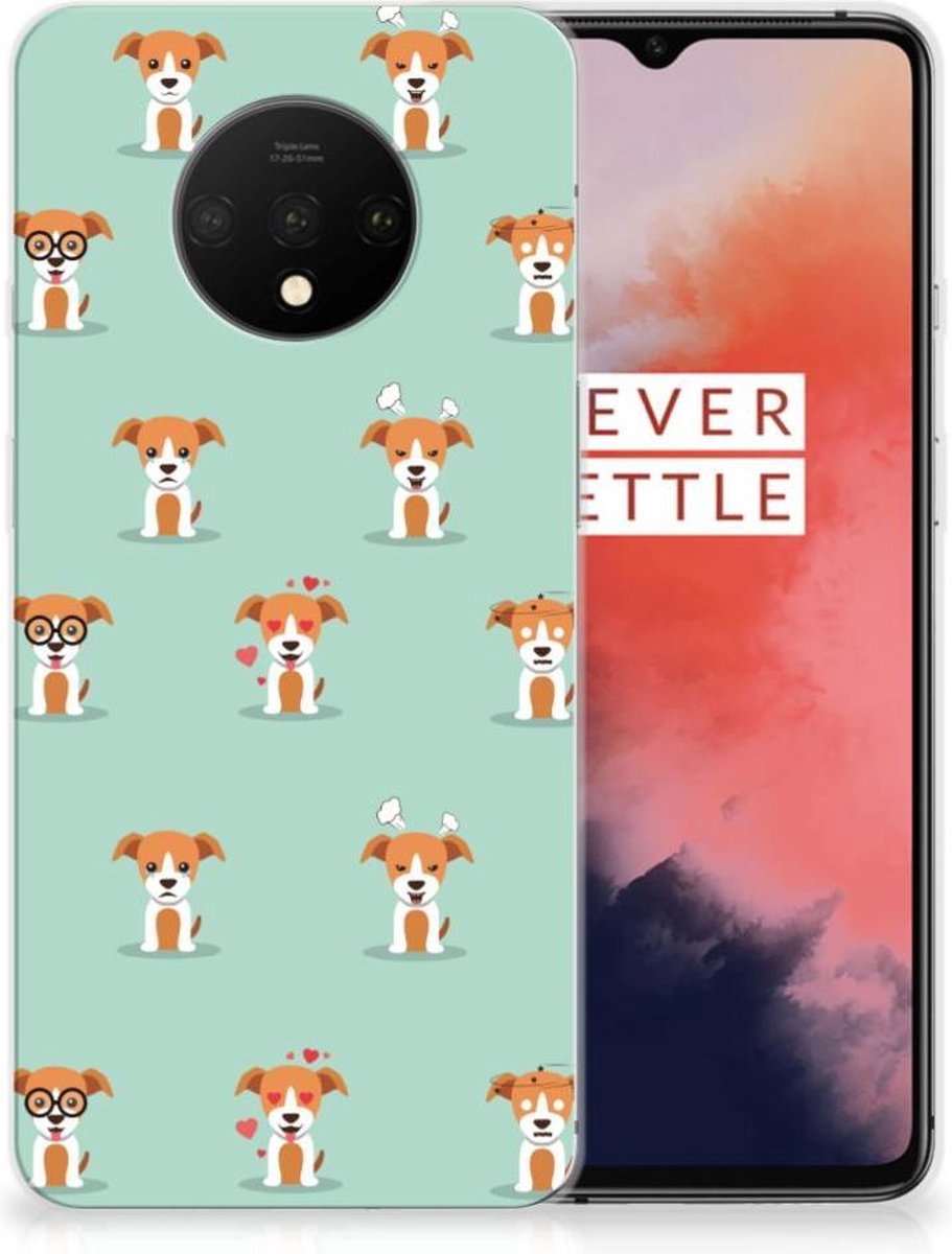 OnePlus 7T TPU Hoesje Pups