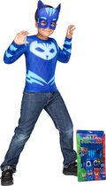 VIVING COSTUMES / JUINSA - Catboy PJ Masks kostuum voor kinderen - 98/104 (3-4 jaar) - Kinderkostuums