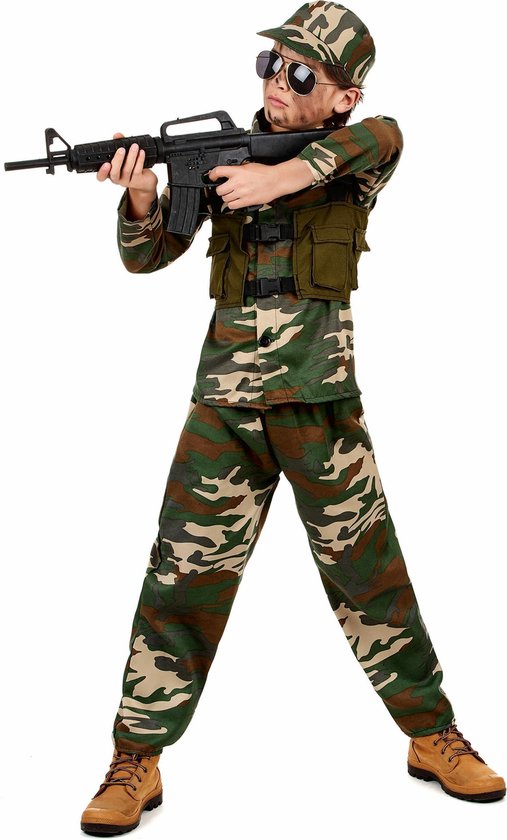 Costume de soldat Militaire pour garçons - Costumes pour enfants - 104/116"  | bol