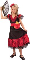 LUCIDA - Traditioneel Spaans kostuum voor meisjes - L 128/140 (10-12 jaar)