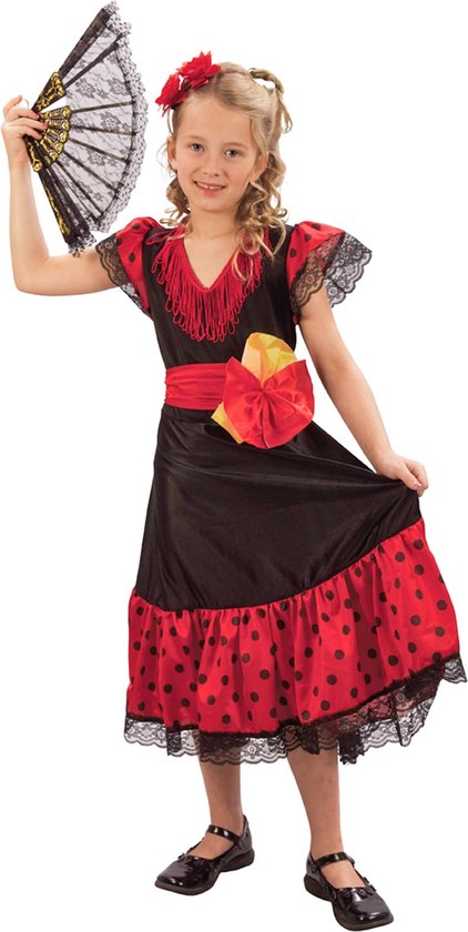 LUCIDA - Costume traditionnel espagnol pour fille - L 128/140 (10-12 ans) -  Costumes... | bol