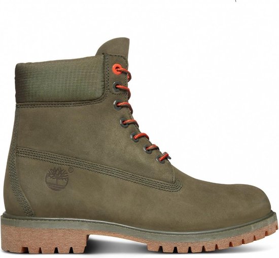 Allerlei soorten haspel echtgenoot Timberland Premium 6" Waterproof Heren Boots - Dark Green - Maat 46 |  bol.com