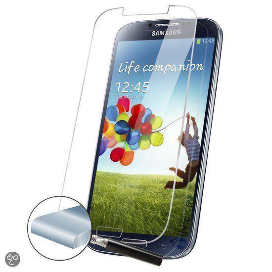 Samsung Galaxy S4 Glazen Screenprotector Tempered Glass (0.3mm) | bol.com