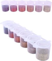Tattoo verf steampunk color glitter set van 6 stuks 13gram Ybody
