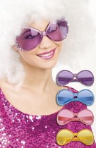 Boland - Partybril Chill diamond - Volwassenen - Glitter and Glamour, 50's - Rock & Roll