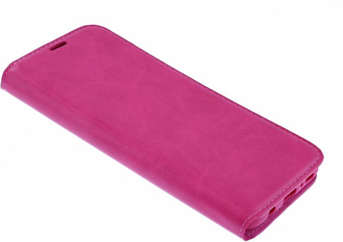 Luxe Pink Flip Cover met Magneetsluiting Samsung Galaxy S10 Plus - van Bixb