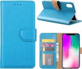 FONU Boekmodel Hoesje iPhone XS Max - Turquoise