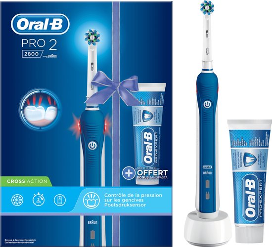 voordeel Opiaat vliegtuigen Oral-B Elektrische Tandenborstel Pro 2 2800 1 Stuk | bol.com