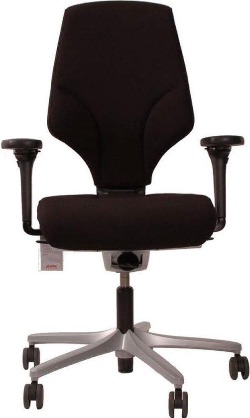 Chaise de bureau Giroflex 64-8778 XXL Cadre Aluminium Couleur Noir