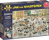 Bol.com Jan van Haasteren Veemarkt puzzel - 2000 stukjes aanbieding