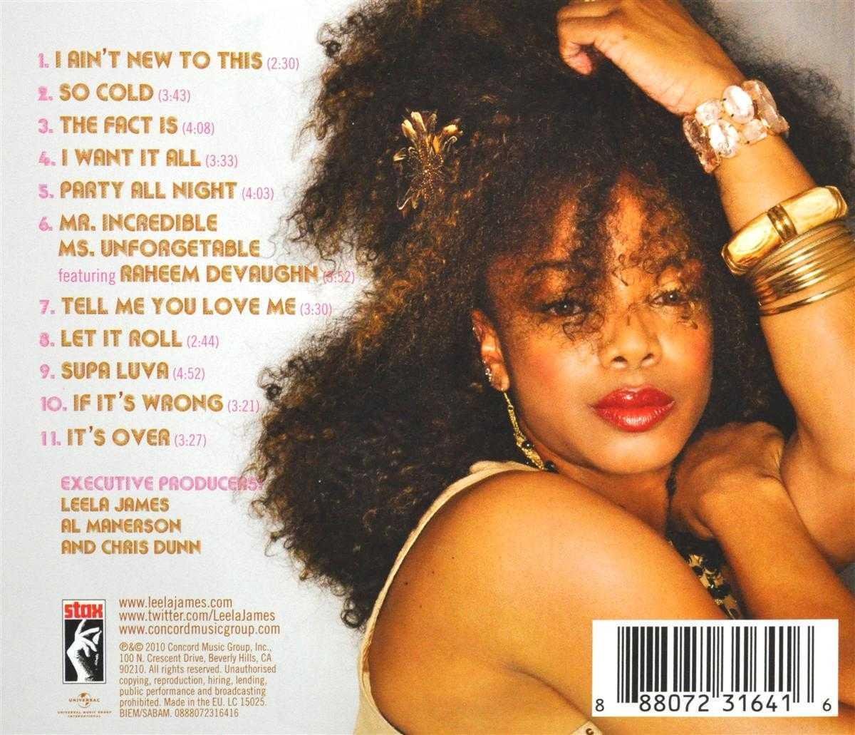 My Soul, Leela James CD (album) Muziek