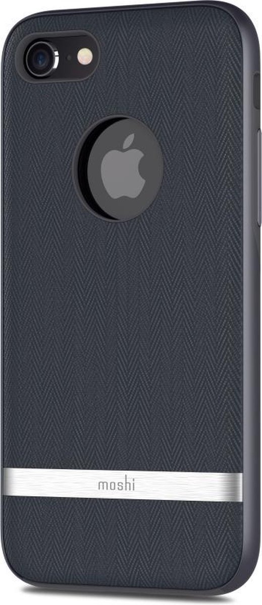 Moshi Vesta geschikt voor iPhone 7 8 hoesje - Blauw