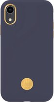 FLAVR Studio Pure Navy iPhone XR hardcase hoesje - Koningsblauw Blauw