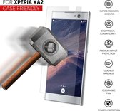 THOR - Screenprotector geschikt voor Sony Xperia XA2 Glazen | THOR Case Fit Screenprotector - Case Friendly