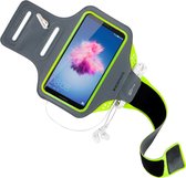 Mobiparts Comfort Fit Sport Armband Huawei P Smart Groen