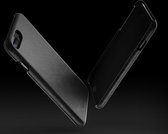 Mujjo Lederen Hoesje Apple iPhone 7 Plus Zwart